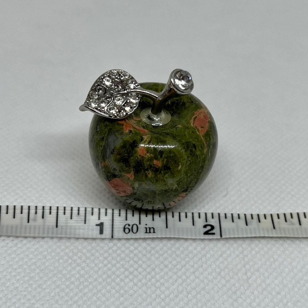 Jasper crystal apple